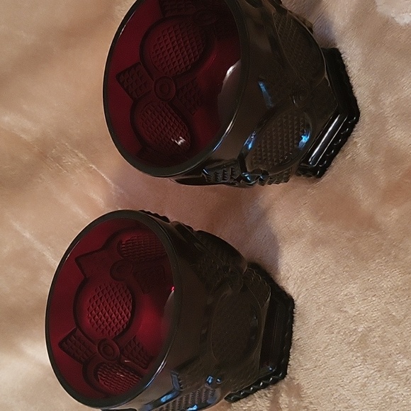 Avon 1876 Ruby red tumblers set 2 - Picture 2 of 8